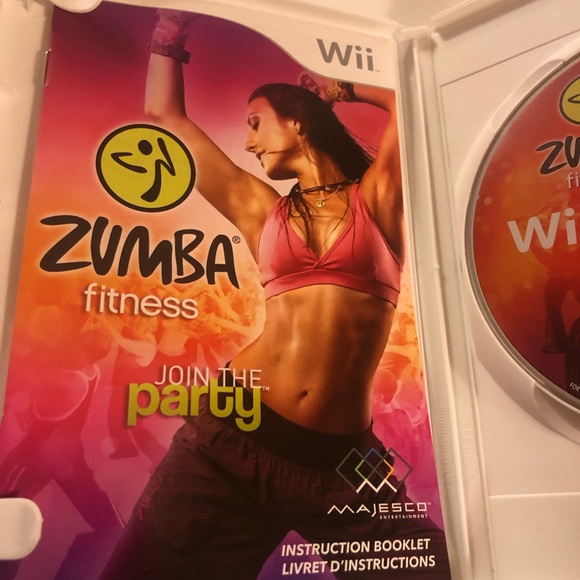 Nintendo Wii Zumba Fitness Join the Party Game - Complete w/ Manual - Tested - Picture 5 of 6